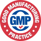 GlycoMelt GMP-certified production badge