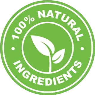 GlycoMelt 100 percent natural active ingredients badge