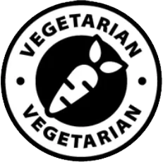 GlycoMelt vegetarian formula badge